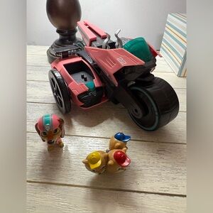 Paw Patrol Liberty with sidecar Jr patrol